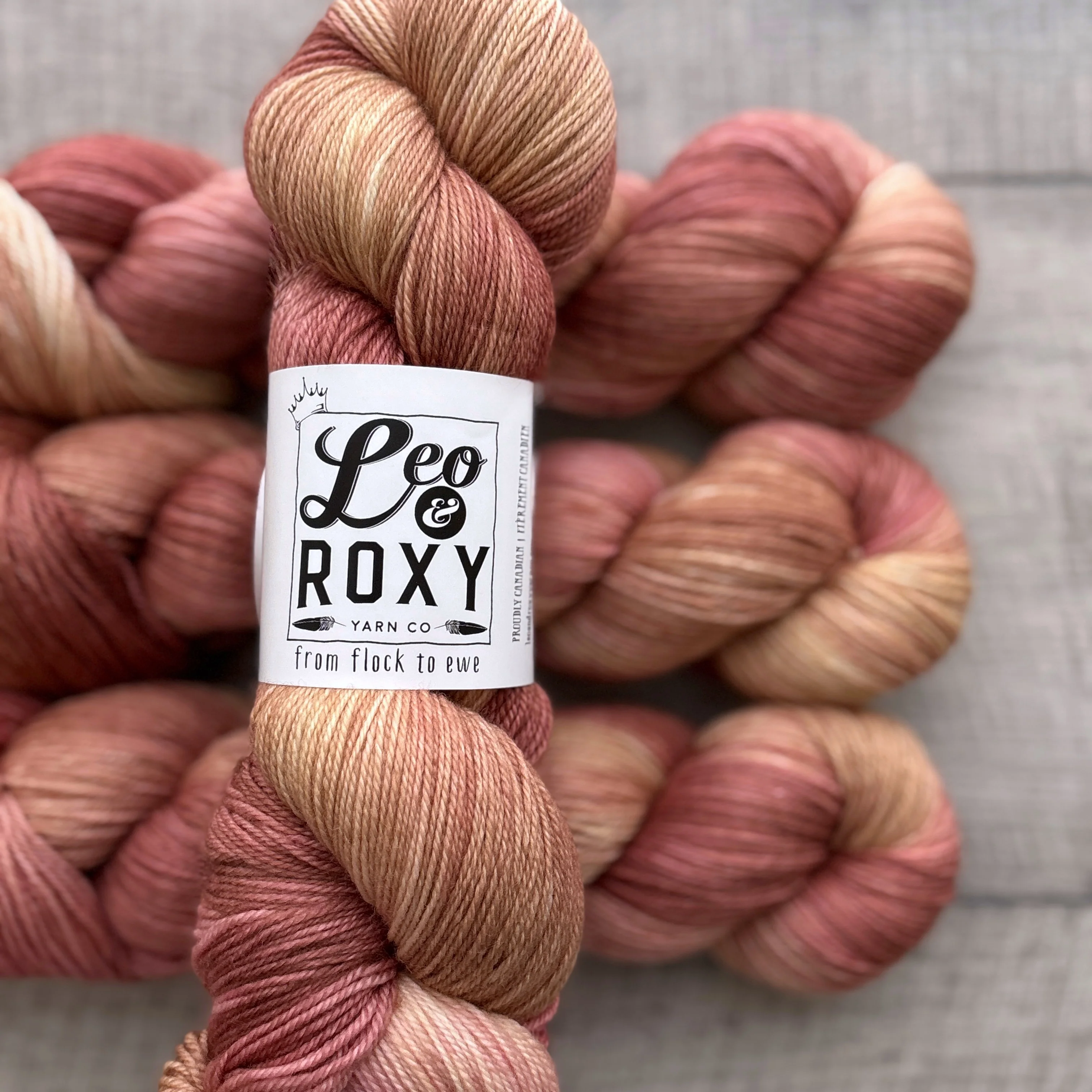 Leo and Roxy | 80/20 sock | Eggshell collection - Image 10