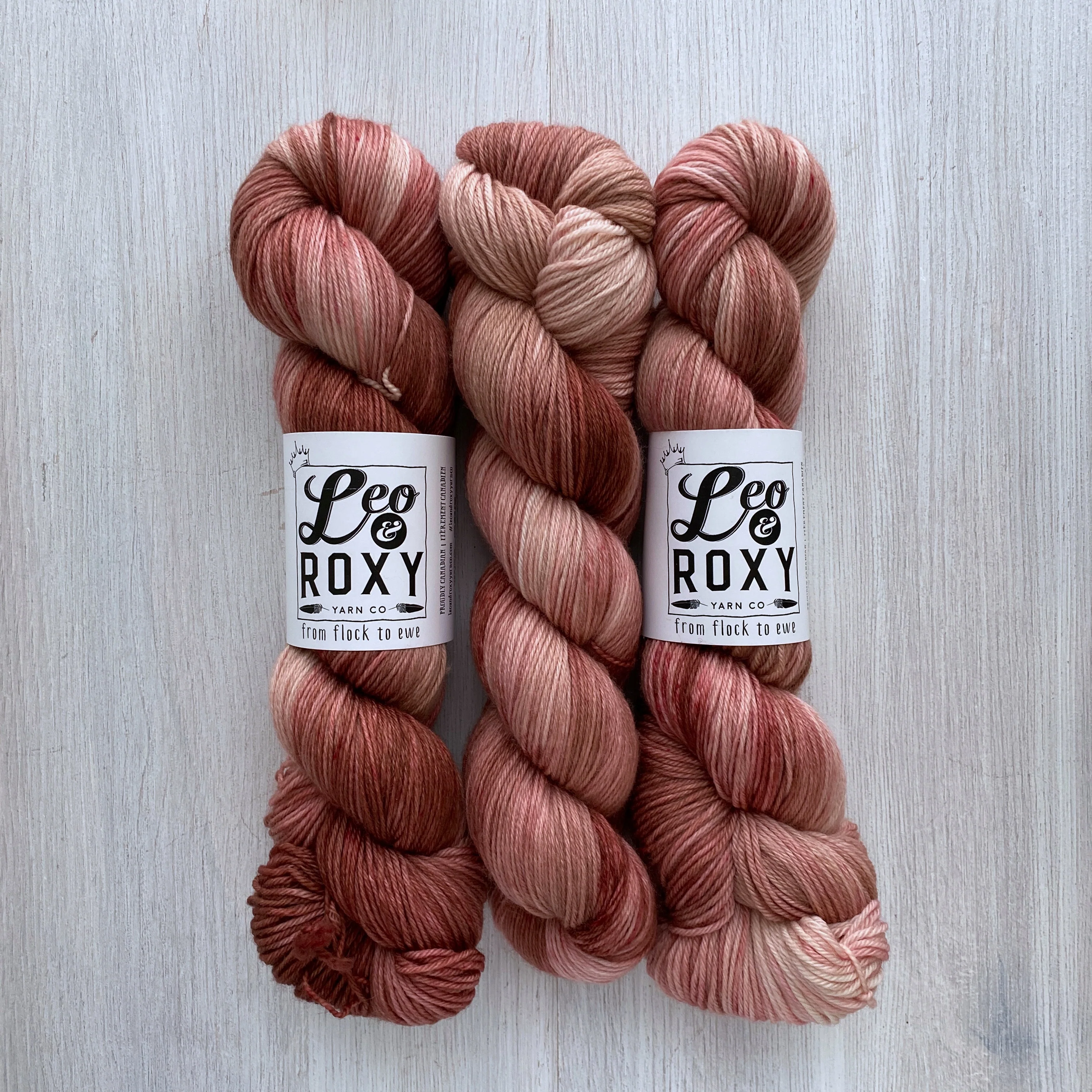 Leo and Roxy | 80/20 sock | Eggshell collection - Image 5